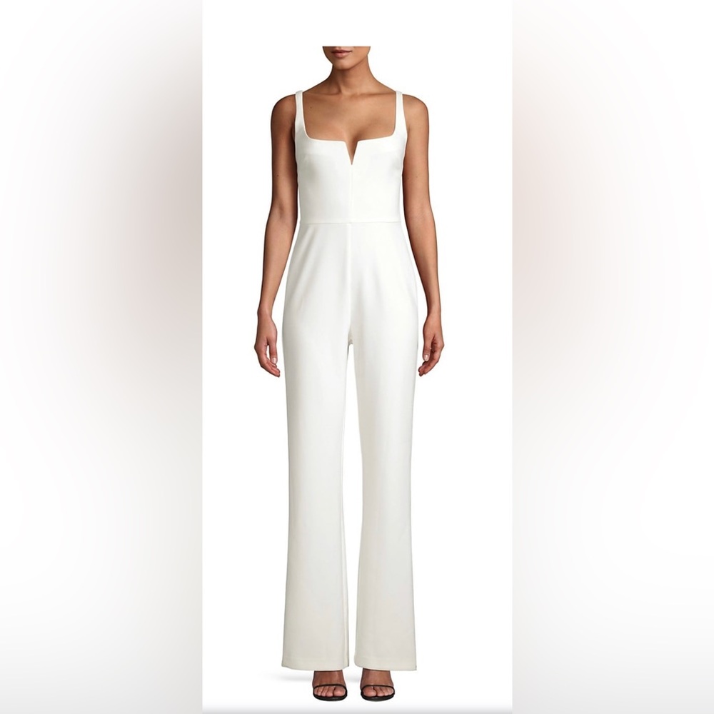 LIKELY Constance White Jumpsuit size 6